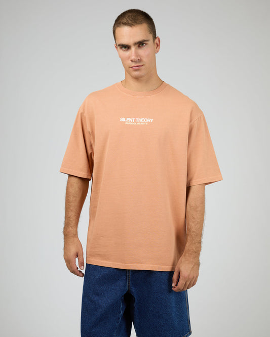 Complacent Box Tee - Orange