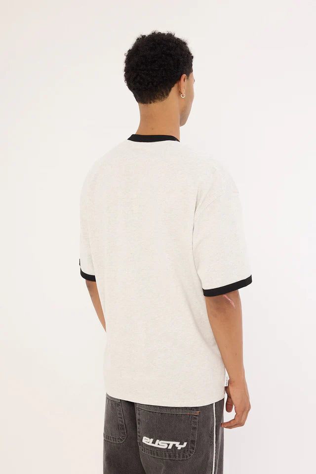 Dead Ringer Short Sleeve Tee - Ecru Marle