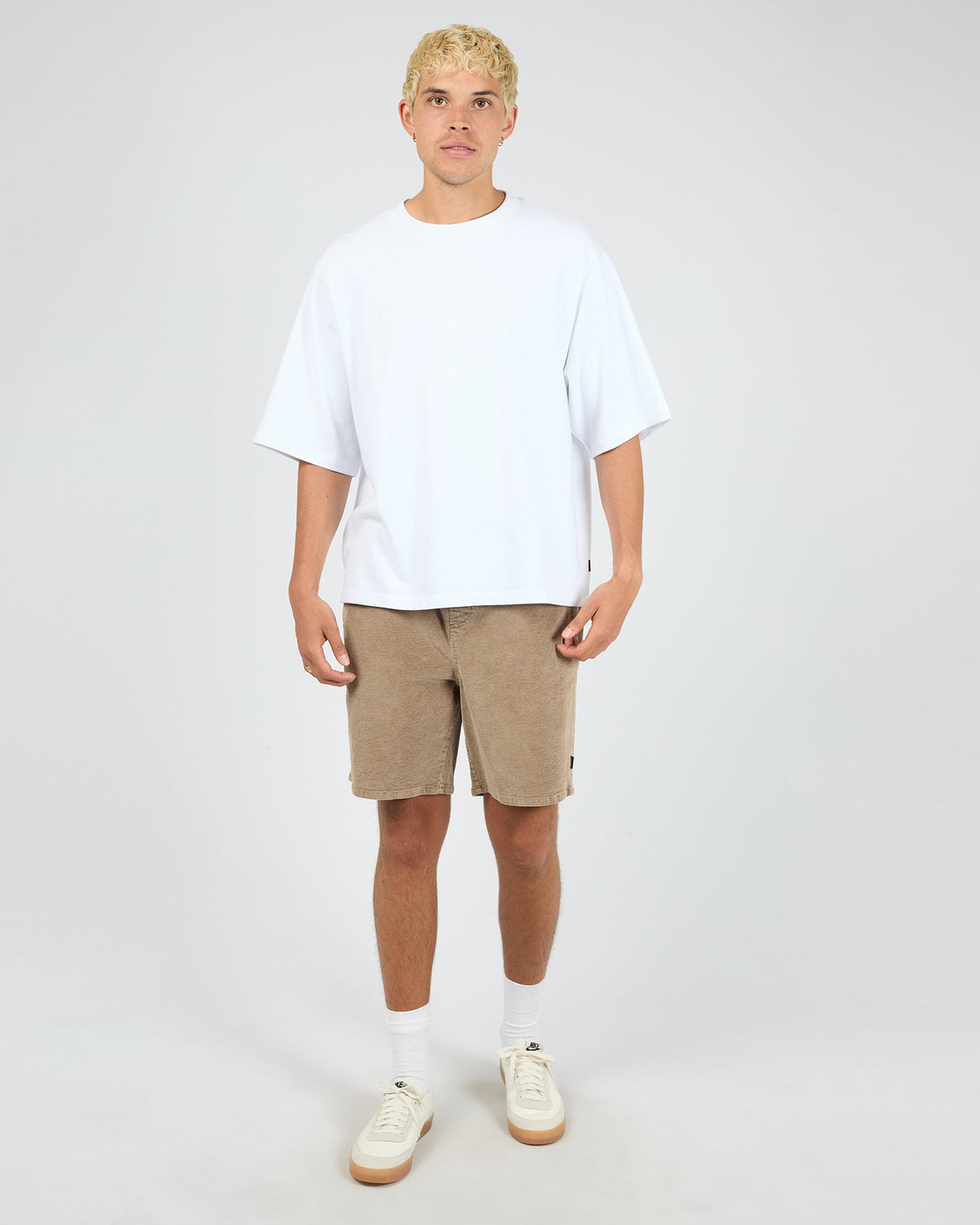 St Goliath Cord Short Mocha back