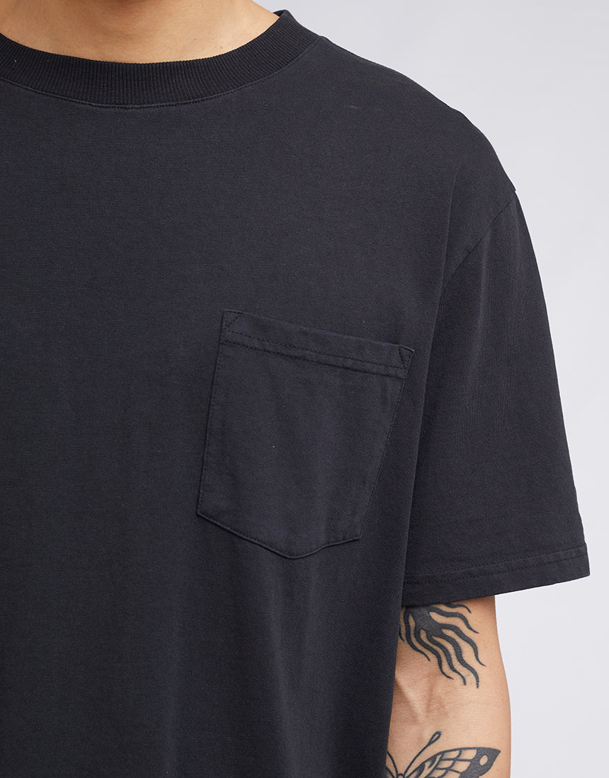 Surplus Pocket Tee II - Washed Black