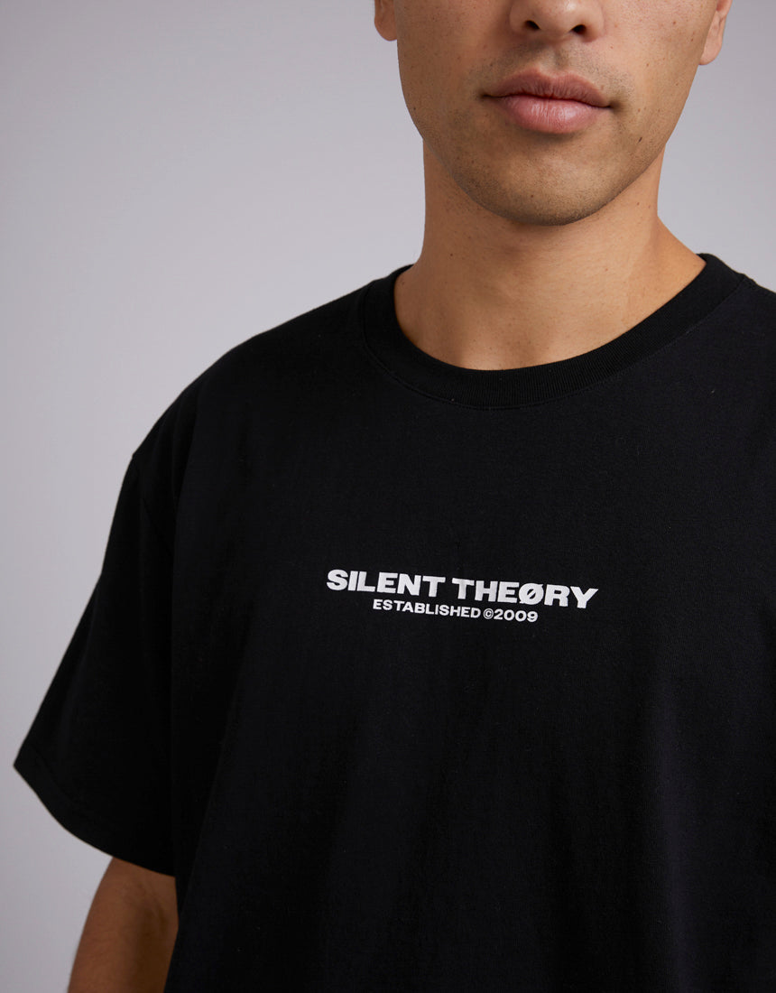 Silent Theory Essential Theory Tee - Black (view 5)