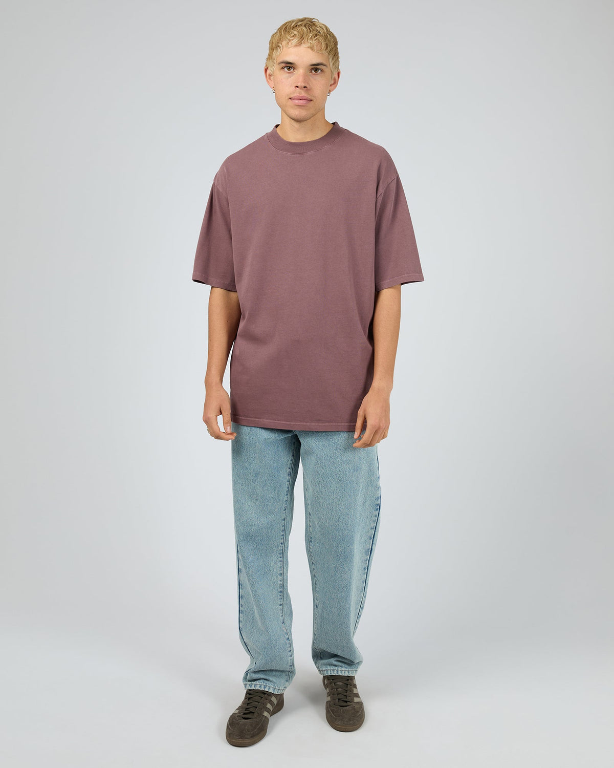 St Goliath Heavy Weight Tee Vino back