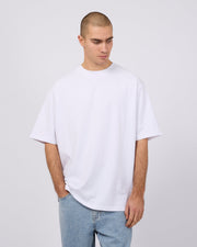 Heavy Weight Tee - White - Catani Clothing