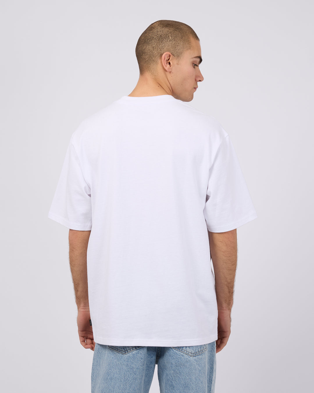 Silent Theory Heavy Weight Tee - White (view 3)