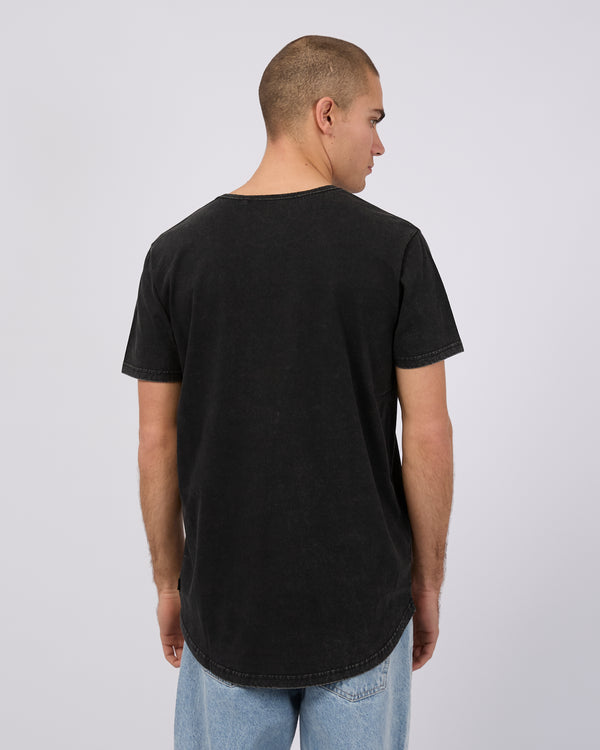 Tail Tee - Washed Black