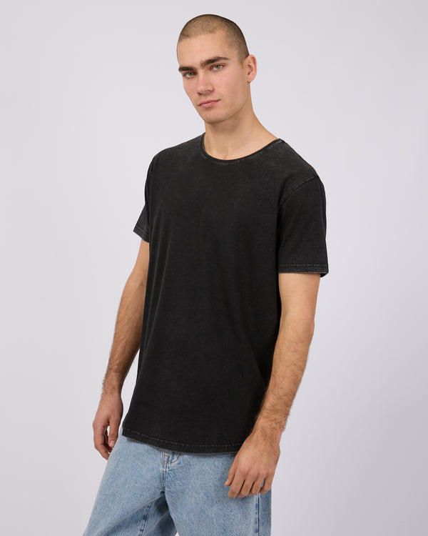 Tail Tee - Washed Black