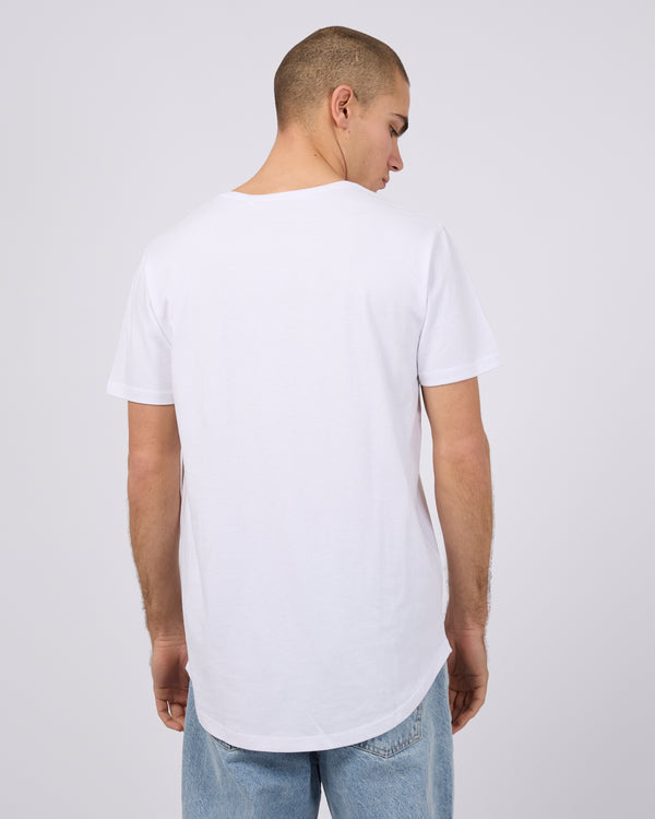 Silent Theory Tail Tee - White (view 4)