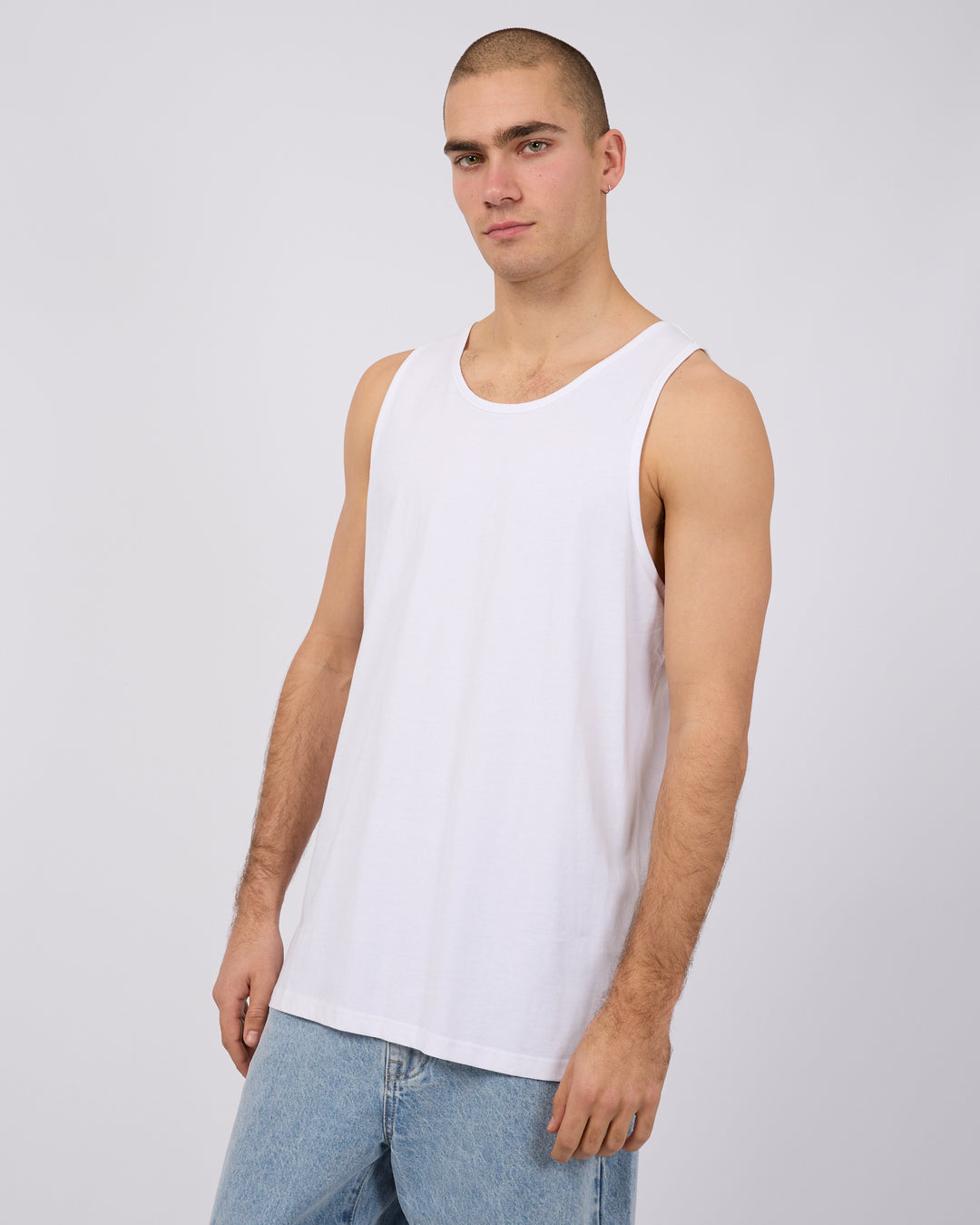 Silent Theory Classic Singlet - White (view 4)