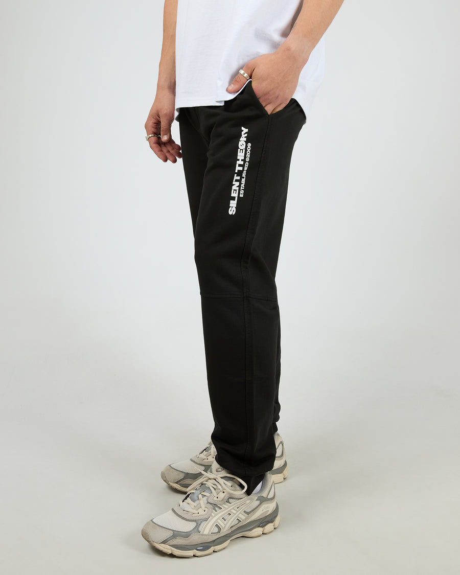 Silent Theory Essential Theory Trackpant V2 - Black (view 4)