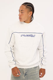Trigger Crew Fleece - Ecru Marle - Catani Clothing