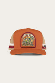 Workhorse Deep Fit Trucker Cap - Rust