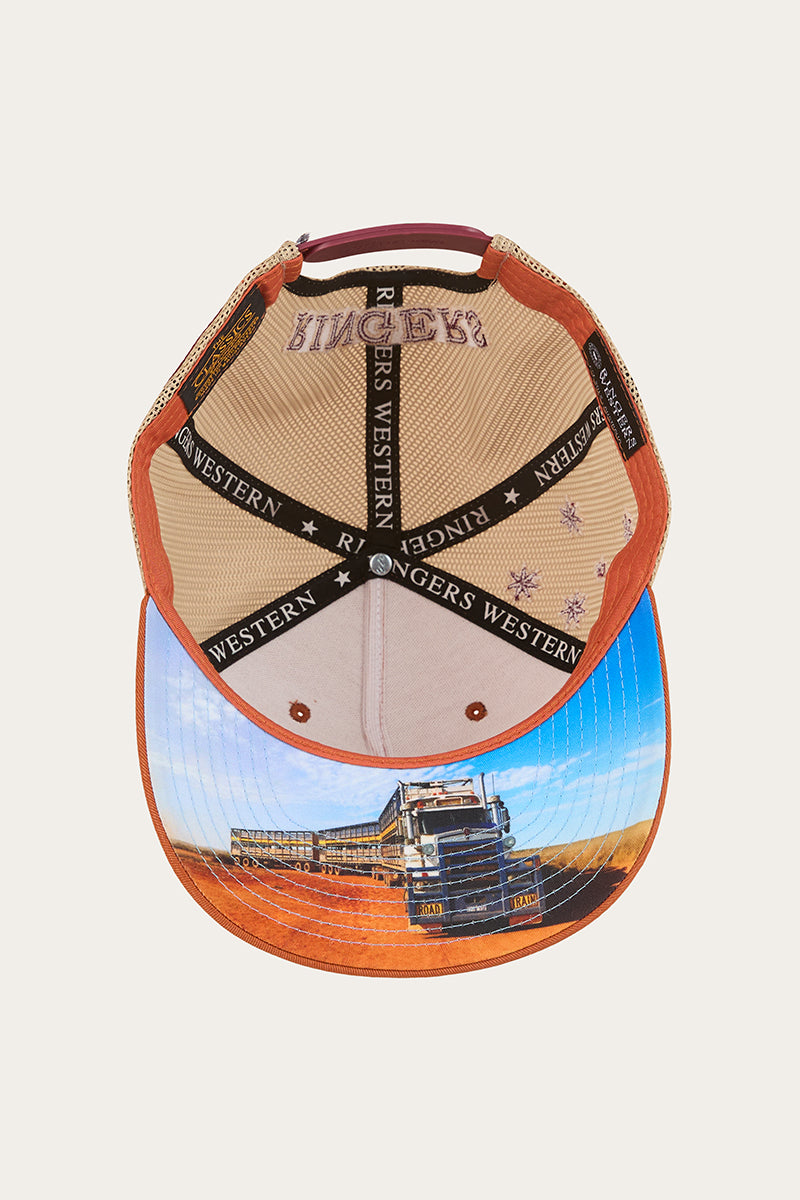 Ringers Western Workhorse Deep Fit Trucker Cap - Rust (view 4)
