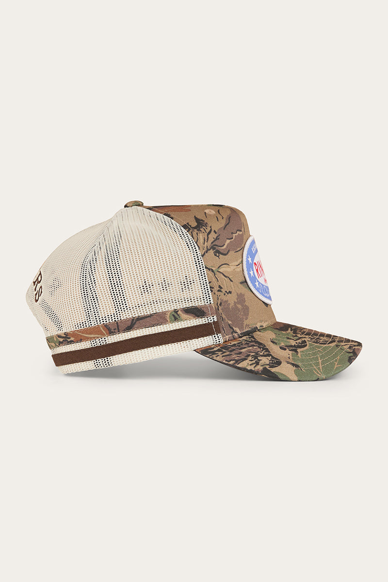 Ringers Western Shooter Deep Fit Trucker Cap Camo side