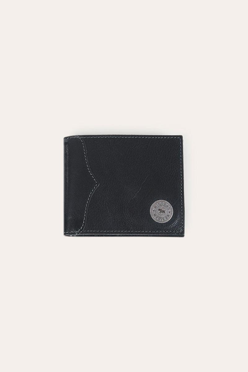 Ringers Western Toro Midi Wallet in Black