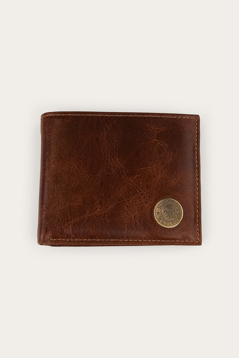 Ringers Western Toro Biggo Wallet - Cognac