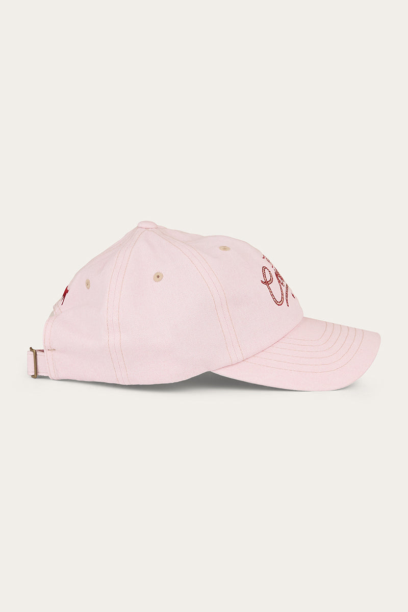 Ringers Western Hey Cowboy Baseball Cap - Light Pink (view 4)