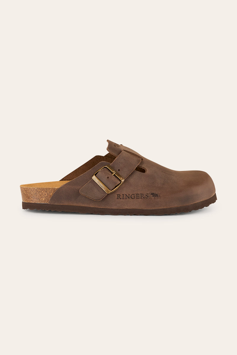 Ringers Western Byron - Leather Cork Clog - Tobacco (view 3)