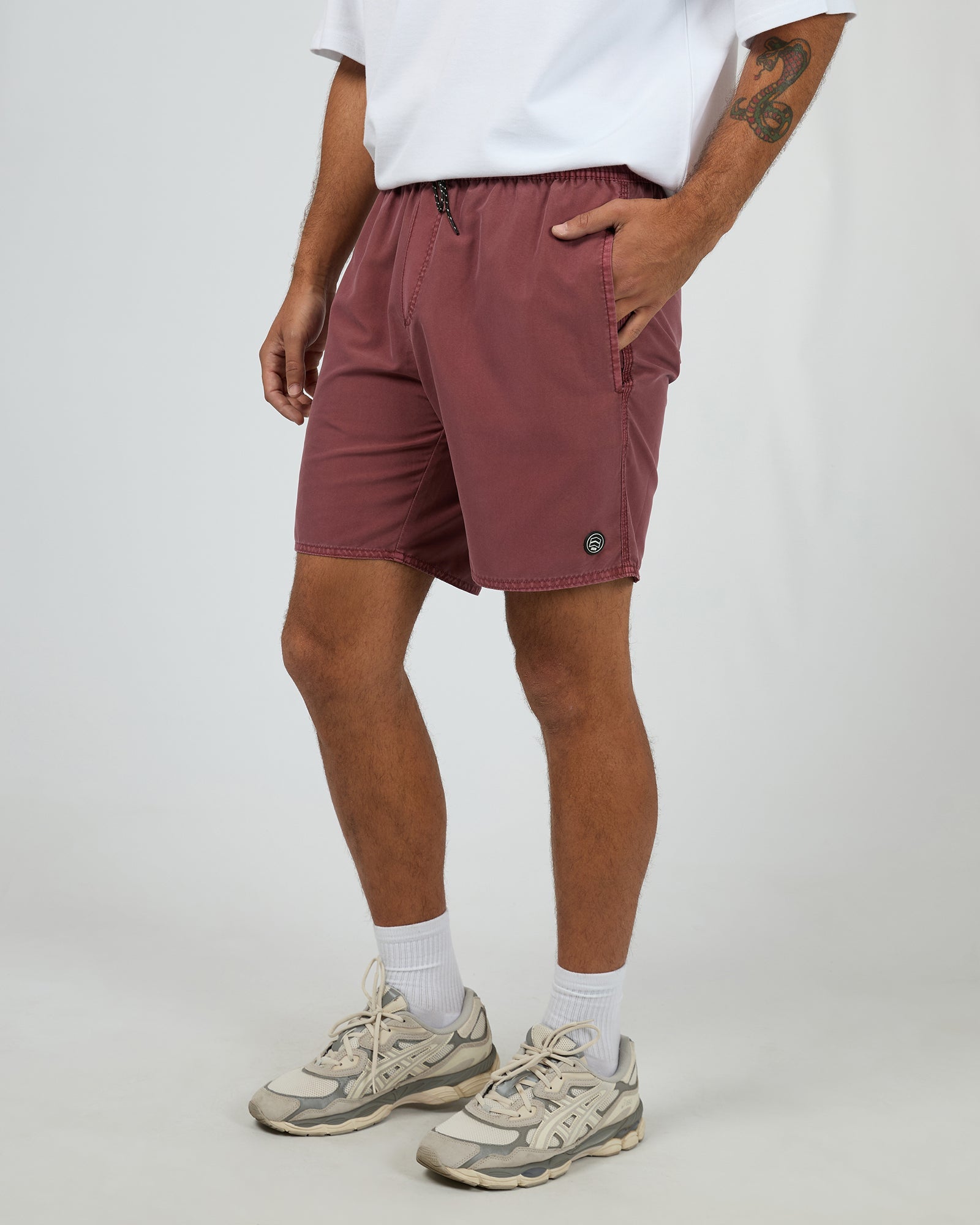 Saint Goliath Illusion Short - Burgundy (view 3)