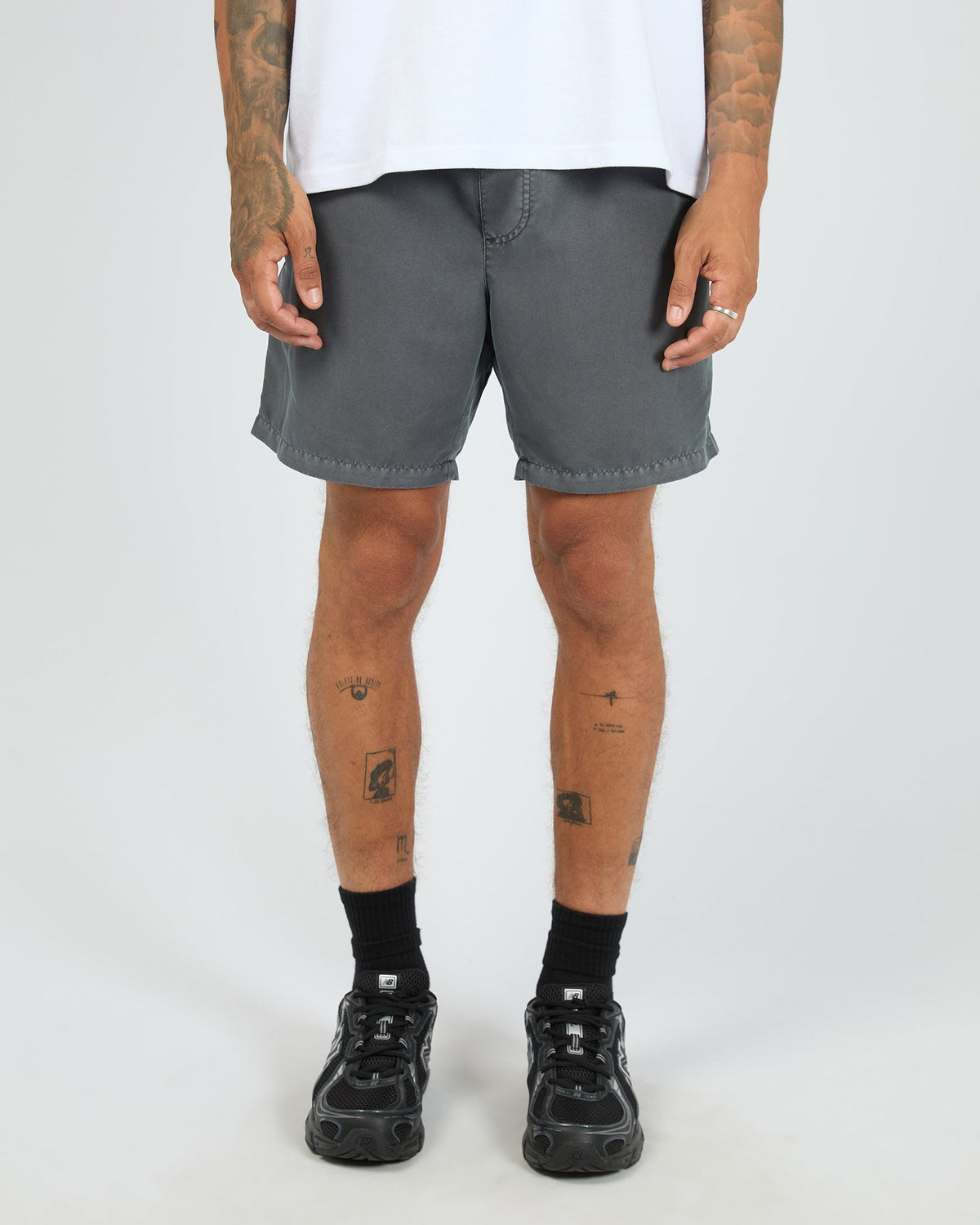 St Goliath Illusion Short Coal front