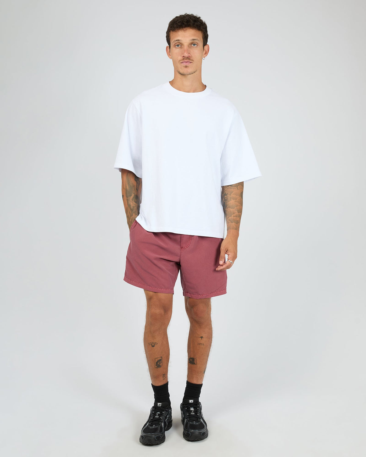 Illusion Short Crimson detail
