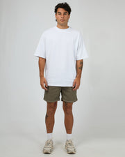 Illusion Short - Dark Khaki - Catani Clothing