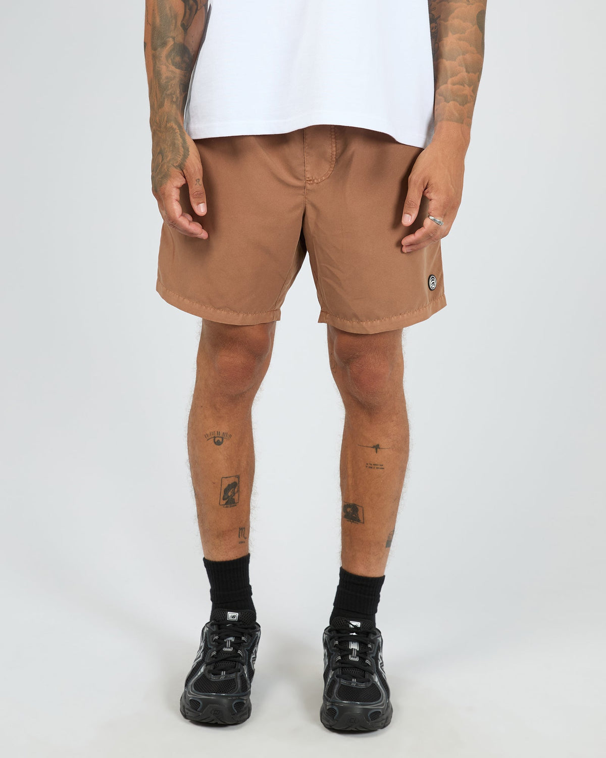 Illusion Short Mocha front