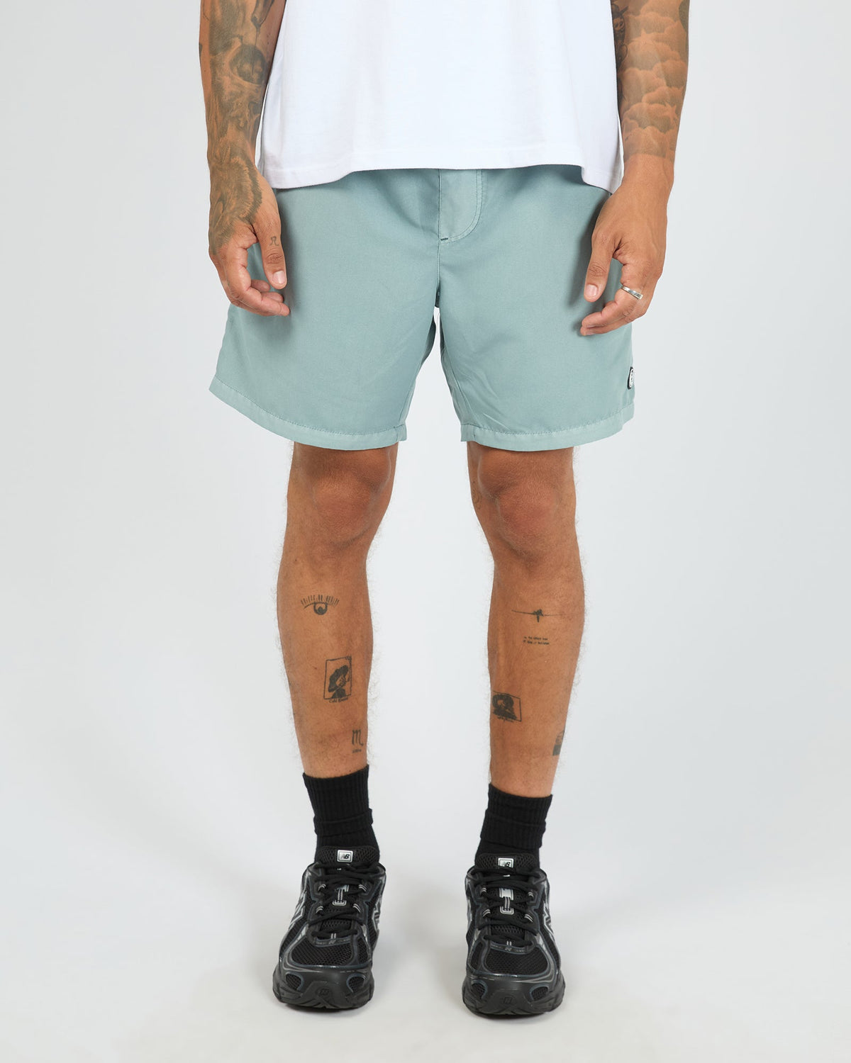 Illusion Short Sky Blue front