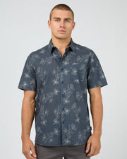 Blackgate Short Sleeve Shirt – Navy - Catani Clothing