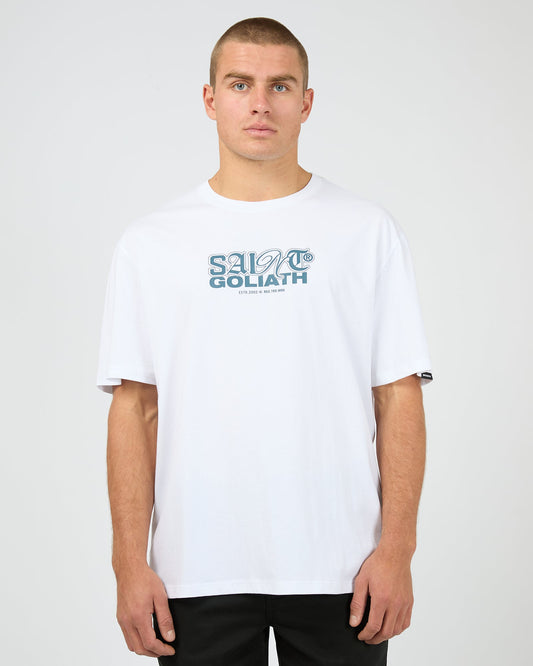 Glass Tee - White