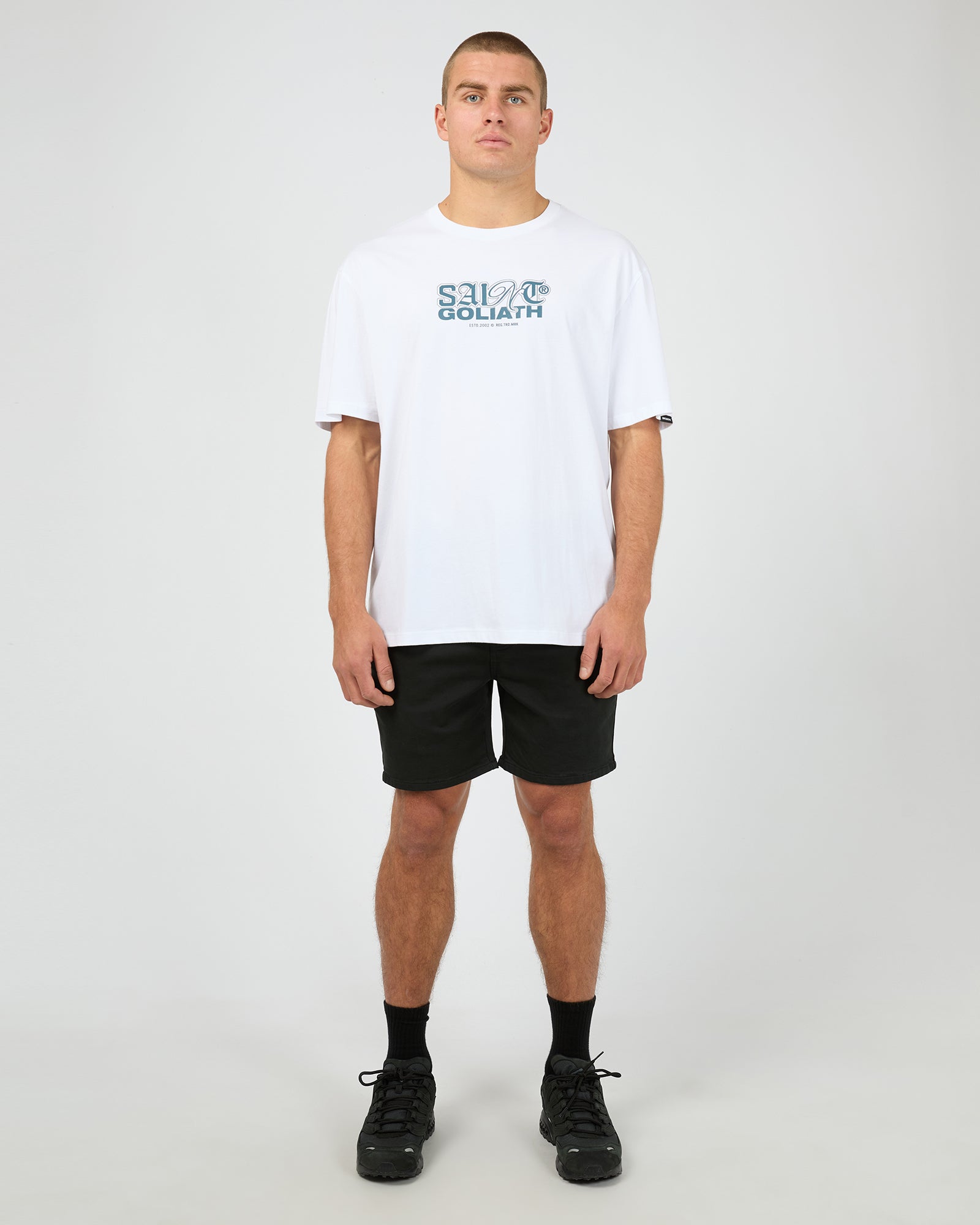 Saint Goliath Glass Tee - White (view 3)