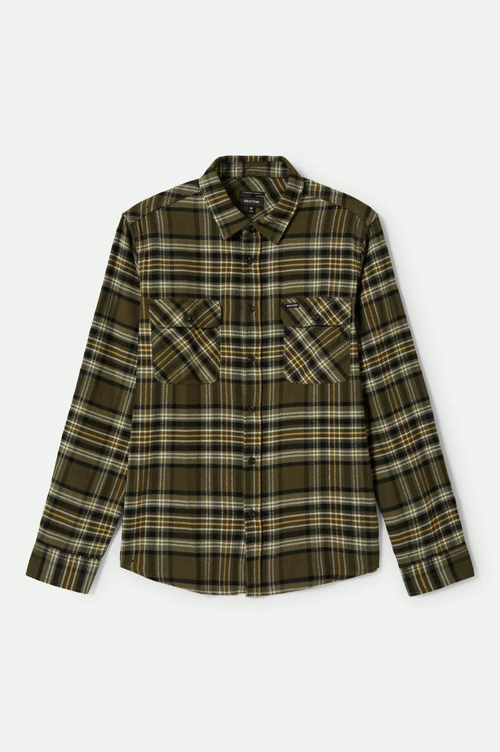 Bowery Flannel - Ivy Green / Olive Surplus / Black