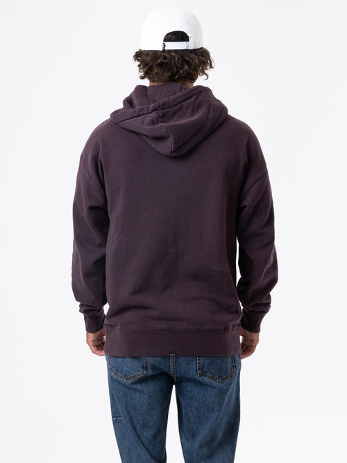 Thrills Minimal Thrills Slouch Pull On Hood - Deep Plum (view 3)