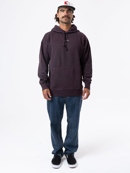Thrills Minimal Thrills Slouch Pull On Hood - Deep Plum (view 6)