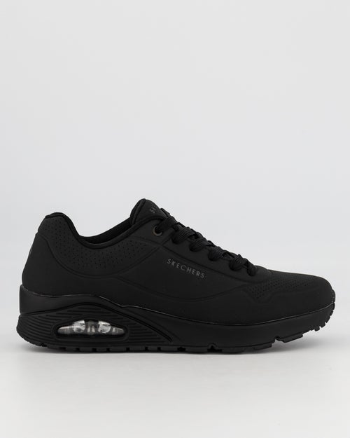 Uno Stand On Air Sneakers - Black - Catani Clothing