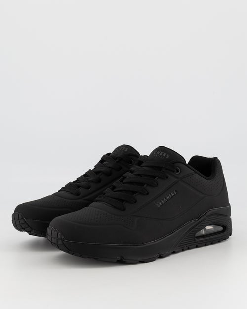 Uno Stand On Air Sneakers - Black - Catani Clothing