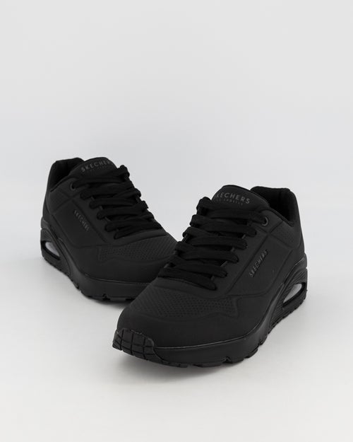 Uno Stand On Air Sneakers - Black - Catani Clothing