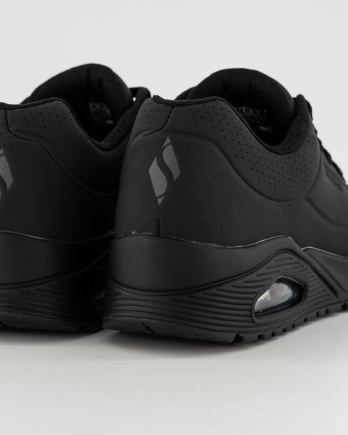 Uno Stand On Air Sneakers - Black - Catani Clothing