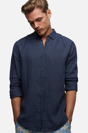 Industrie The Tennyson Linen Shirt (view 9)
