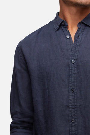Industrie The Tennyson Linen Shirt (view 12)