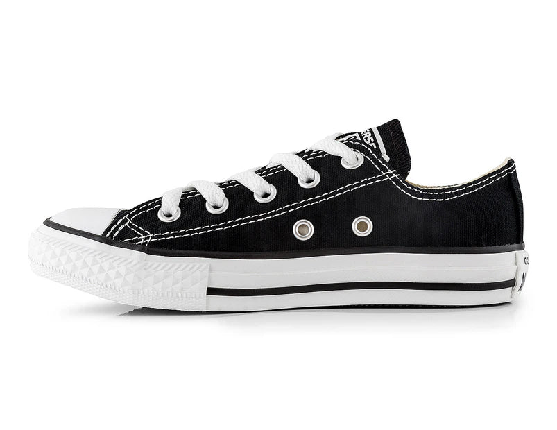 Converse Kids Chuck Taylor Canvas Low Top - Black (view 3)