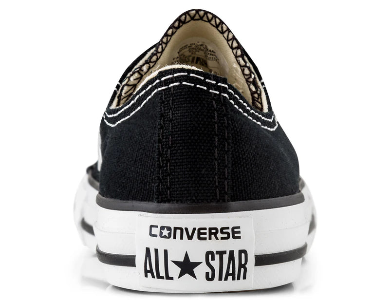 Converse Kids Chuck Taylor Canvas Low Top - Black (view 4)