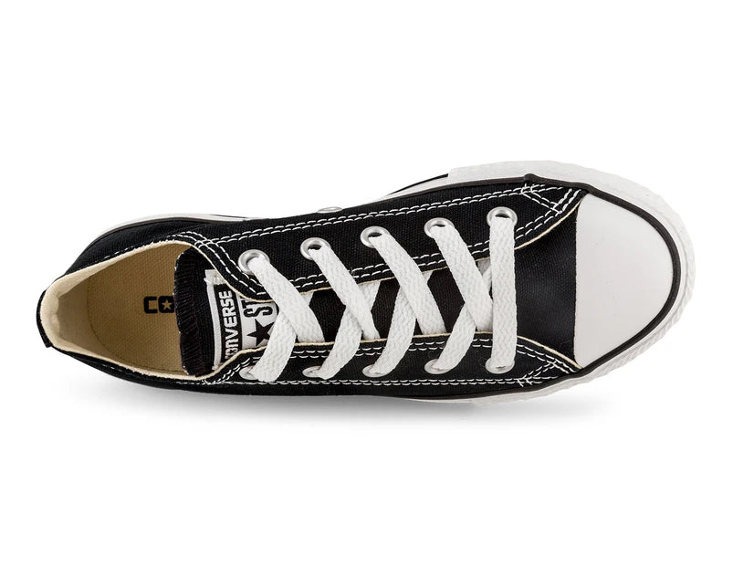 Converse Kids Chuck Taylor Canvas Low Top - Black (view 5)