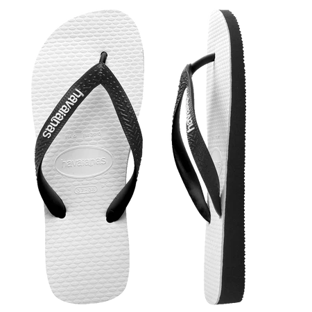 Original Thongs - White / Black