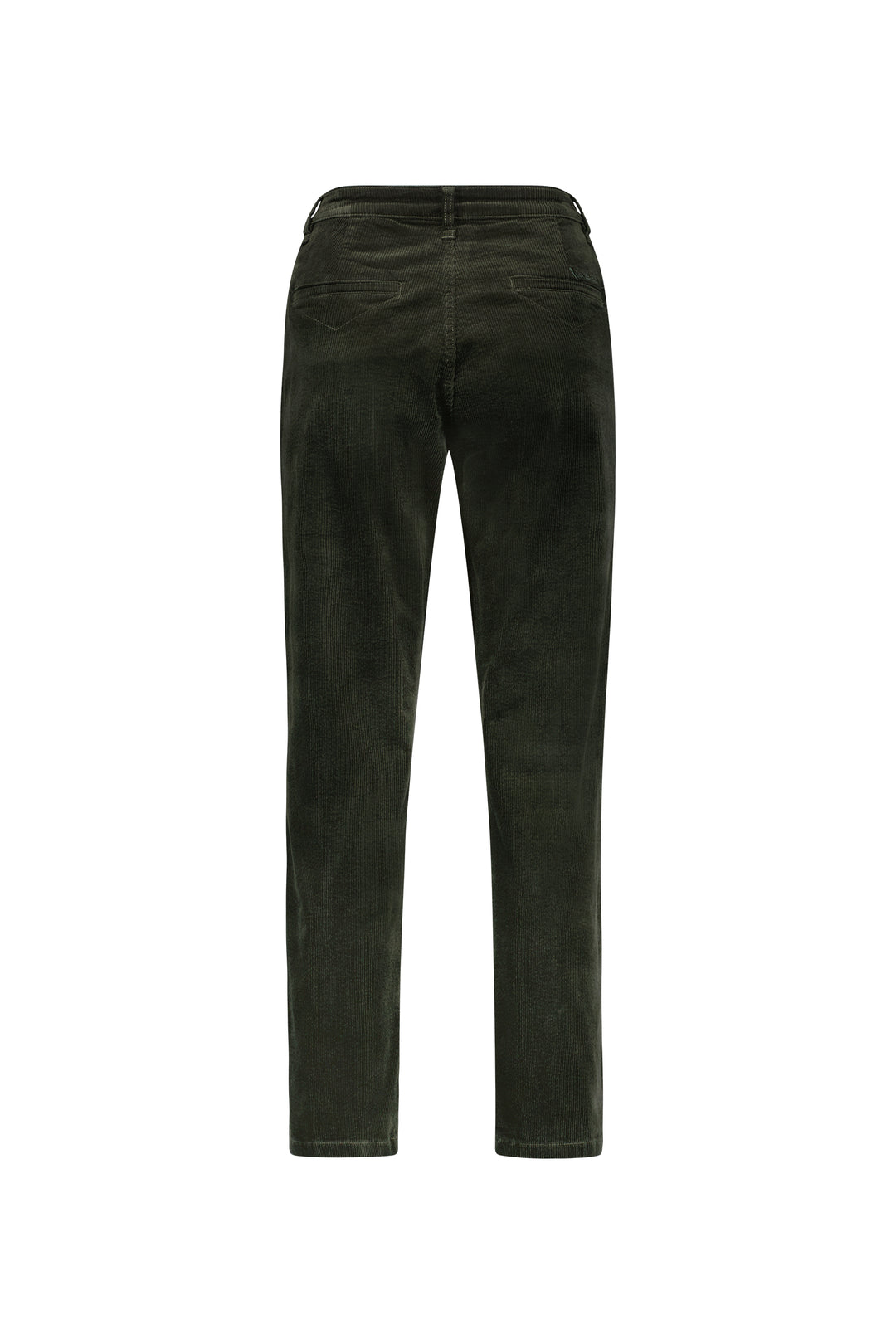 Vassalli Ankle Grazer Relaxed Boyfriend Cord Pant - Hunter (view 5)