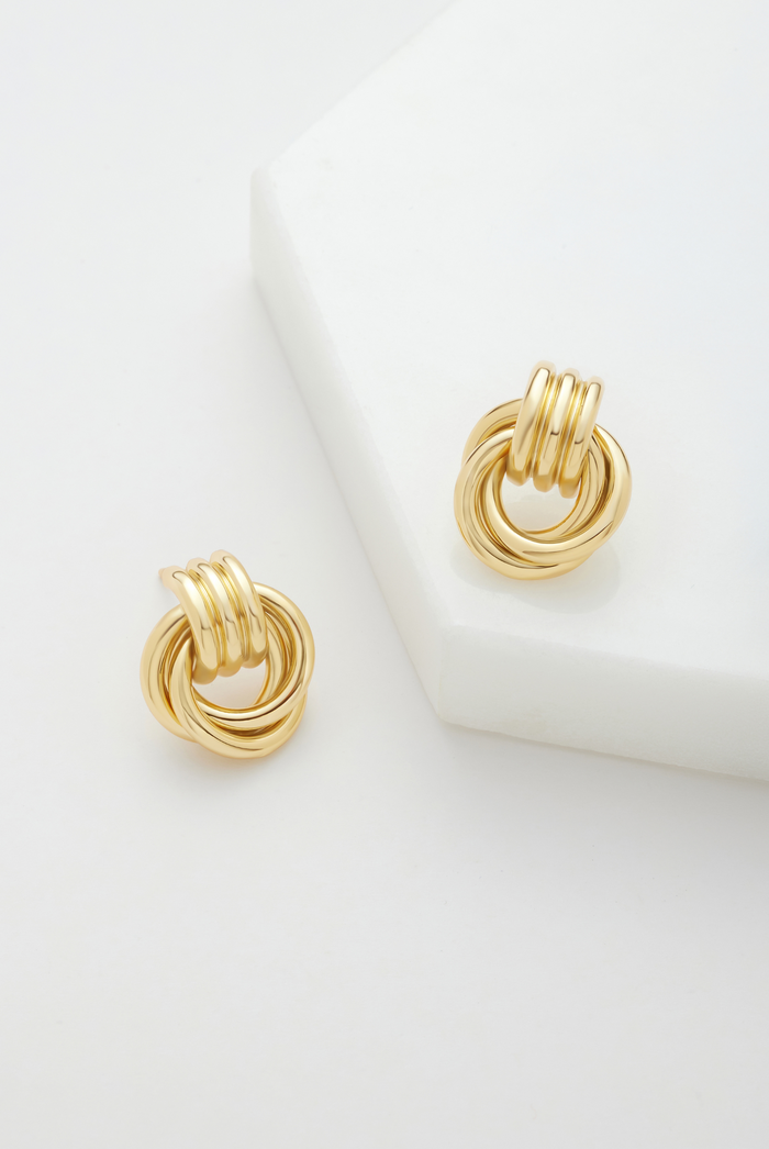 Poppy Earring - Gold - Catani Clothing