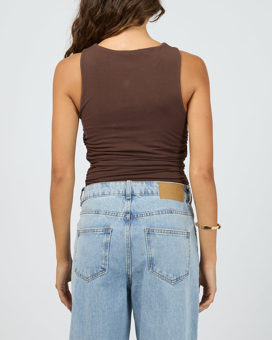 Silent Theory Atlas Halter Bodysuit - Chocolate (view 3)