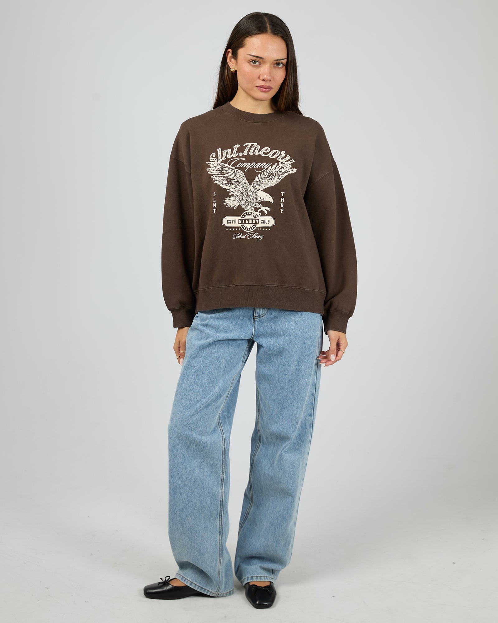 Silent Theory Legacy Crew Chocolate - back