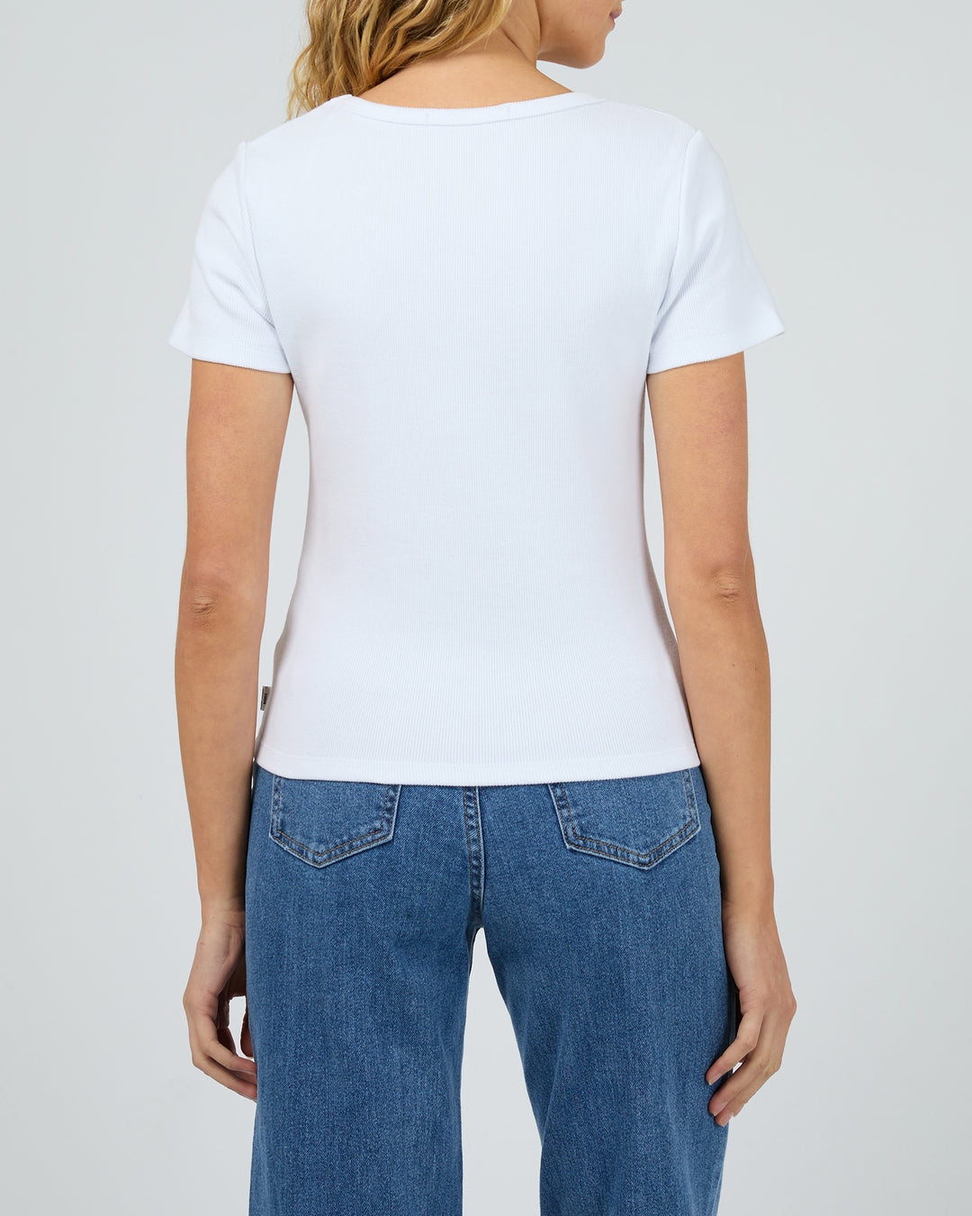 Silent Theory Mia Tee - White (view 3)