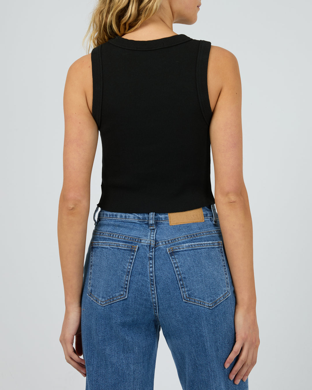Silent Theory Ella Tank - Black (view 3)