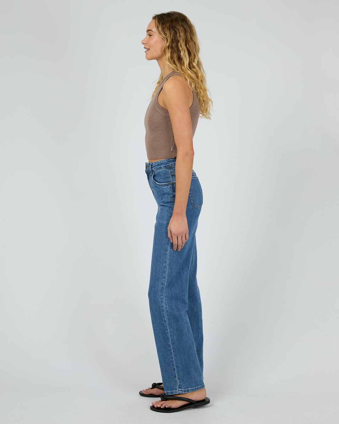 Silent Theory Pia Crop Tank - Brown (view 5)